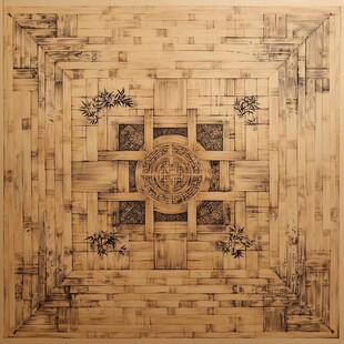 木结构藻井