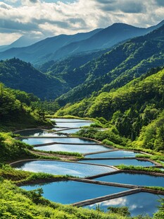 高山冷水田