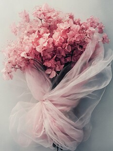 粉色气球素材花束