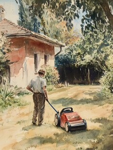 割草的人