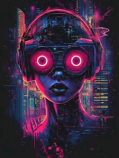 赛博朋克潮流人物