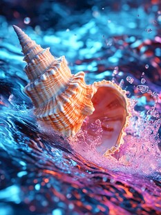 温馨海洋贝壳