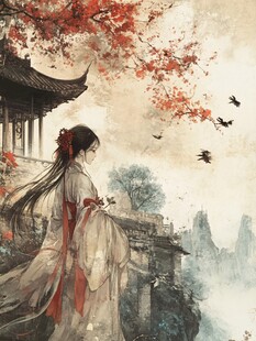 高清古风插画