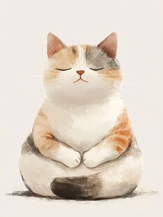 橘猫插画