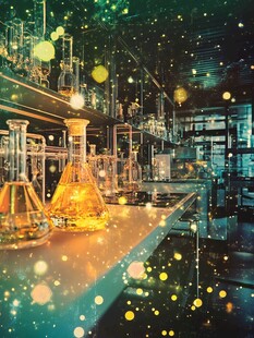 化学生物科技背景