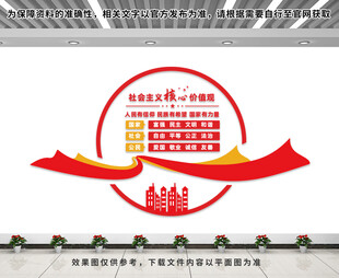 核心价值观文化墙
