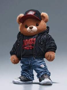 小熊衣服搭配