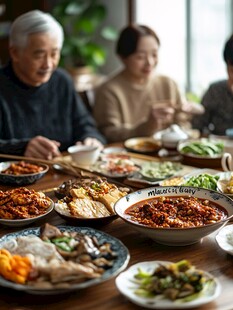 食品市井菜家庭聚餐