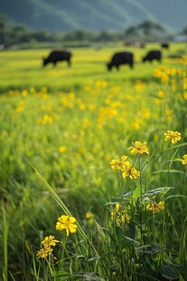 草场黄花香