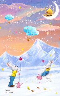 卡通插画背景