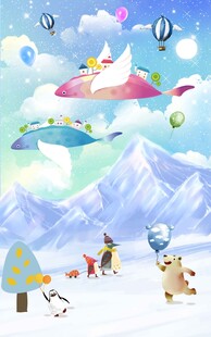 卡通插画背景