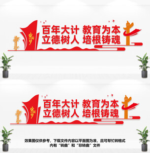 校园教育文化墙