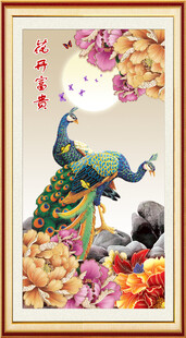 孔雀装饰画