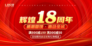 18周年