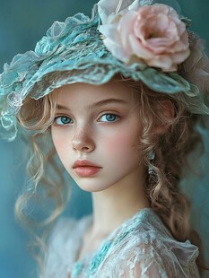 浪漫森系小美女