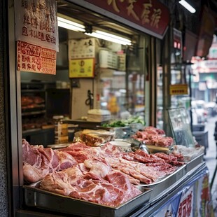 卖肉的店面