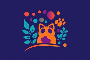 猫主题logo