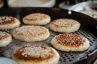 美食芝麻饼