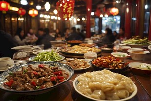 餐馆年夜饭