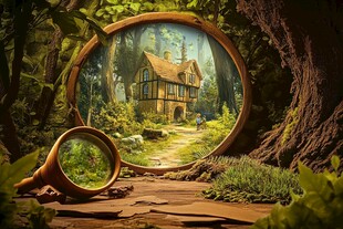 童话森林主题场景