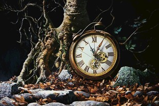 岁月的时钟走过