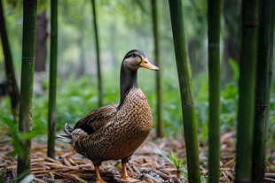 竹林鸭