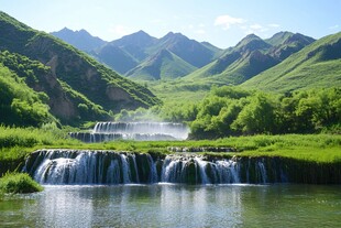 夏天扁都口景区