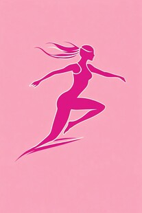 女人跳舞logo