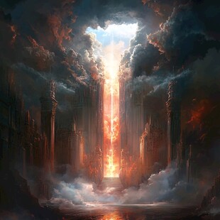 神话风格背景图