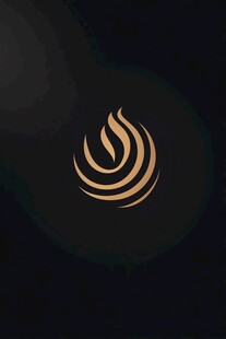 水滴火焰结合logo