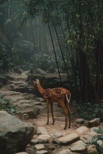 竹林小鹿