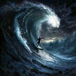 乘风破浪立体效果