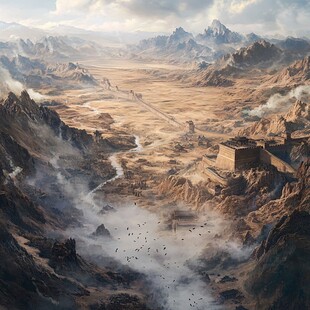 西域都护府模拟图