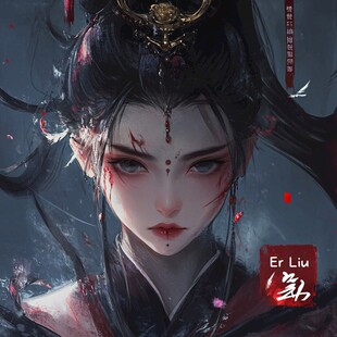 半面妆人物
