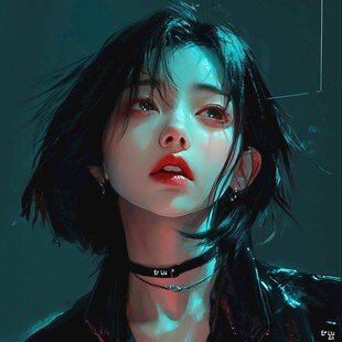 厚涂头像