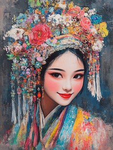 花旦插画