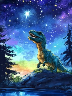 抱星星的恐龙