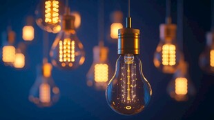 灯泡创意场景图