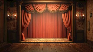 戏剧舞台背景