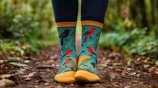 秋冬袜女袜设计