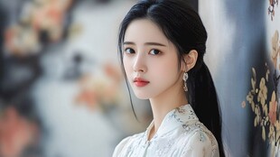 仙气清冷少女壁纸图片