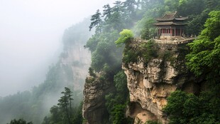 雨后珏山