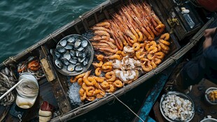 贩卖海鲜