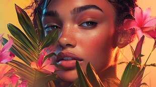 绚丽美体美颜彩妆美妆