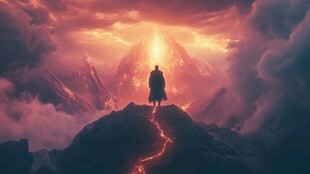 神话风格背景图