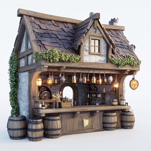 小酒馆场景模拟