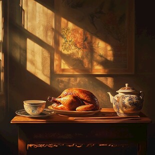 古典居家生活一角