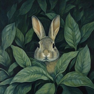 原创兔插画