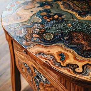 欧美古典茶几脚特写