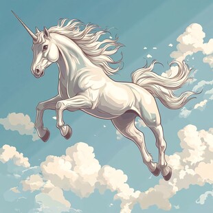 原创独角兽形象